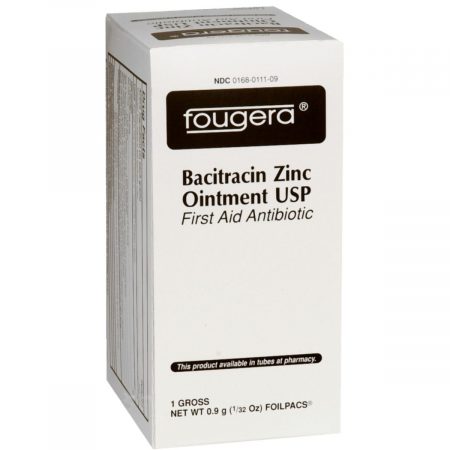 Fougera Bacitracin Zinc Ointment USP Foilpacs - 144 EA