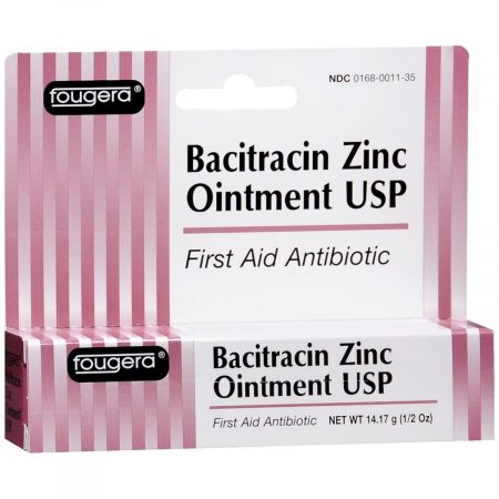 Fougera Bacitracin Zinc Ointment USP - 0.5 OZ