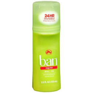 Ban Antiperspirant Deodorant Roll-On Regular - 3.5 OZ