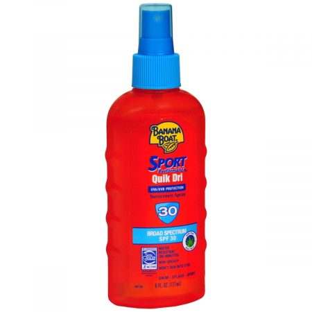 Banana Boat Sport Performance Quik Dri Sunscreen Spray SPF 30 - 6 OZ