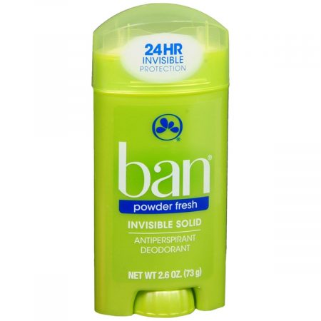 Ban Antiperspirant Deodorant Invisible Solid Powder Fresh - 2.6 OZ