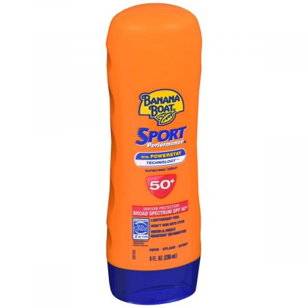 Banana Boat Sport Performance Sunscreen Lotion SPF 50+ - 8 OZ