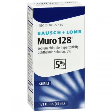 Bausch + Lomb Muro 128 Solution 5% - 15 ML