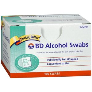 BD Alcohol Swabs - 100 EA