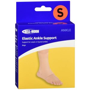 Bell-Horn Elastic Ankle Support Beige S 190 - 1 EA