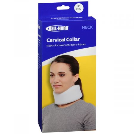 Bell-Horn Cervical Collar White Universal 3 in 199 - 1 EA