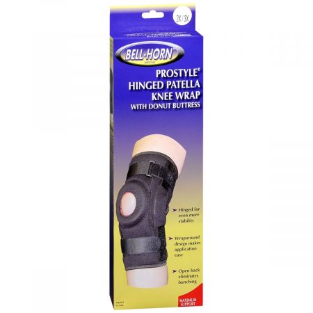 Bell-Horn Prostyle Hinged Patella Knee Wrap with Donut Buttress 237 - 1 EA