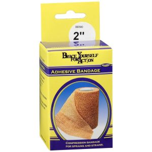 Bell-Horn Brace Yourself for Action Adhesive Bandage Beige 2 inch 99390 - 1 EA