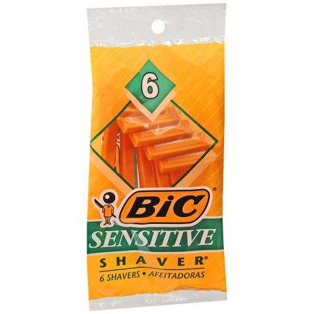 Bic Shavers Sensitive - 6 EA
