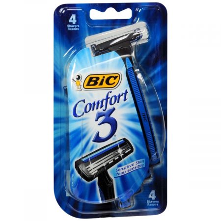 Bic Comfort 3 Shavers Sensitive Skin - 4 EA