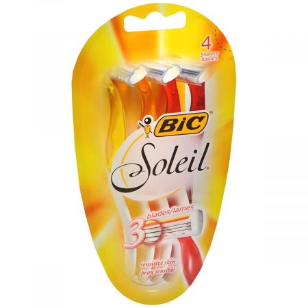 Bic Soleil Shavers Sensitive Skin - 4 EA