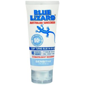 Blue Lizard Australian Sunscreen SPF 30+ Sensitive - 3 OZ