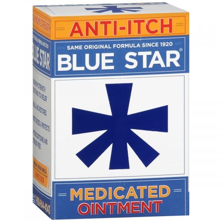 Blue Star Medicated Anti-Itch Ointment - 2 OZ