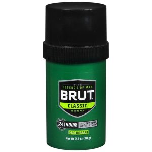 Brut Deodorant Solid Classic Scent - 2.5 OZ