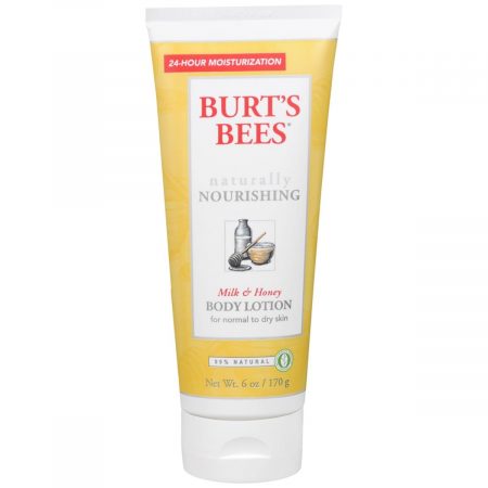Burt's Bees Naturally Nourishing Body Lotion Milk & Honey - 6 OZ