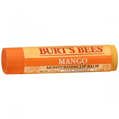 Burt's Bees Moisturizing Lip Balm Mango - 0.15 OZ