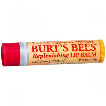 Burt's Bees Replenishing Lip Balm with Pomegranate Oil - 0.15 OZ