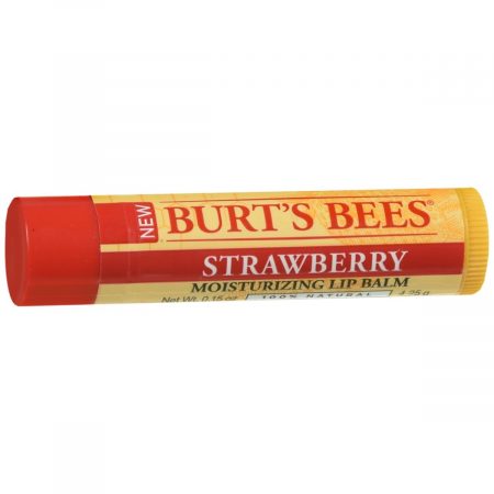 Burt's Bees Moisturizing Lip Balm Strawberry - 0.15 OZ