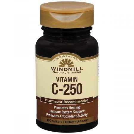 Windmill Vitamin C-250 Tablets - 100 TB
