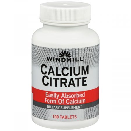Windmill Calcium Citrate Tablets - 100 TB
