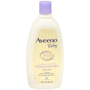 AVEENO Baby Lavender & Vanilla Scented Calming Comfort Bath - 18 OZ