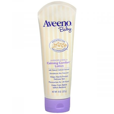 AVEENO Baby Lavender & Vanilla Calming Comfort Lotion - 8 OZ