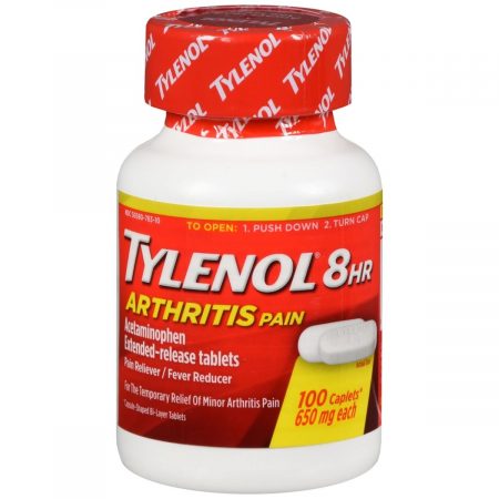 TYLENOL 8 HR Arthritis Pain Caplets - 100 CP