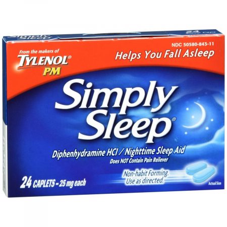 Simply Sleep Caplets - 24 CP