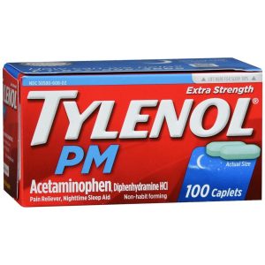 TYLENOL PM Caplets - 100 CP