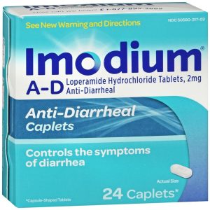 Imodium A-D Anti-Diarrheal Caplets - 24 CP