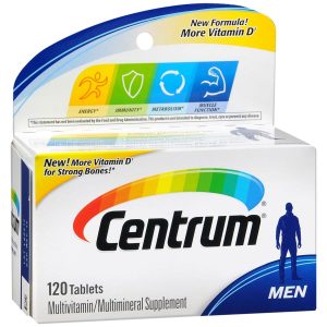Centrum Men Multivitamin/Multimineral Supplement Tablets - 120 TB