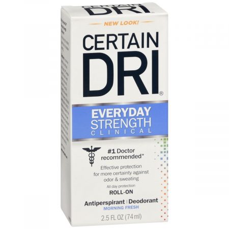 CERTAIN DRI Everyday Strength Clinical Anti-Perspirant/Deodorant Roll-On Morning Fresh - 2.5 OZ