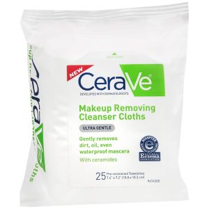 CeraVe Makeup Removing Cleanser Cloths Ultra Gentle - 25 EA