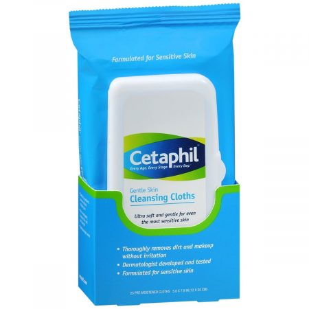Cetaphil Gentle Skin Cleansing Cloths - 25 EA