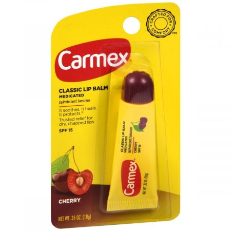 Carmex Classic Lip Balm Medicated SPF 15 Cherry - 0.35 OZ