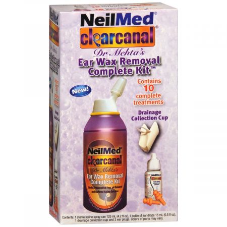 NeilMed ClearCanal Ear Wax Removal Complete Kit - 125 ML