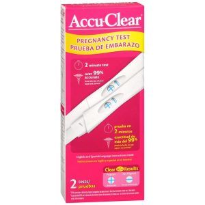 Accu-Clear Early Pregnancy Test Sticks - 2 EA