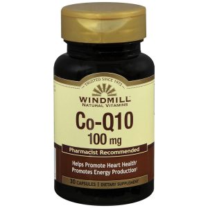 Windmill Co-Q10 100 mg Capsules - 30 CP