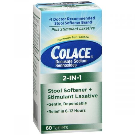 Colace 2-in-1 Tablets - 60 TB