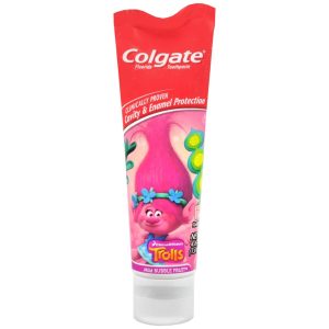 Colgate for Kids Fluoride Toothpaste DreamWorks Trolls Mild Bubble Fruit - 4.6 OZ