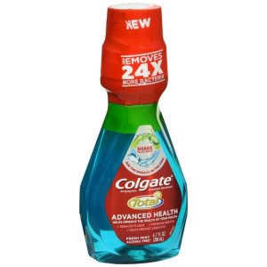 Colgate Total Advanced Health Antigingivitis Antiplaque Mouthwash Fresh Mint - 6.7 OZ