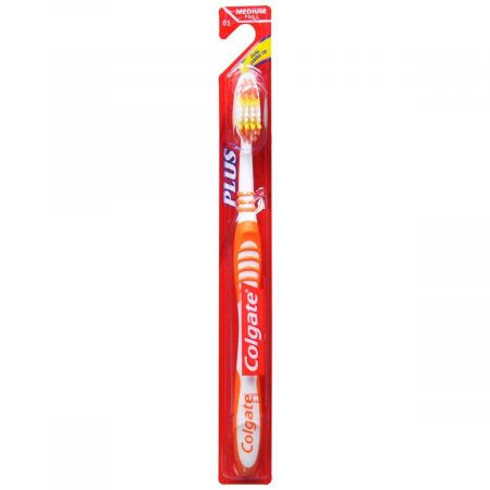 Colgate Plus Toothbrush Full Head Medium - 1 EA