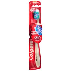 Colgate 360 Degrees Optic White Toothbrush Full Head Soft - 1 EA