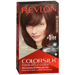 Revlon ColorSilk Beautiful Color Permanent Hair Color 32 Dark Mahogany Brown - 1 EA