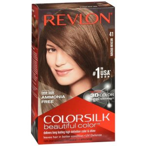 Revlon ColorSilk Beautiful Color Permanent Hair Color 41 Medium Brown - 1 EA