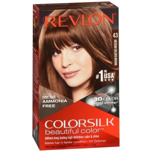 Revlon ColorSilk Beautiful Color Permanent Hair Color 43 Medium Golden Brown - 1 EA