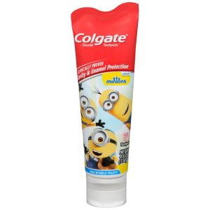 Colgate Cavity & Enamel Protection Fluoride Toothpaste Mild Bubble Fruit - 4.6 OZ