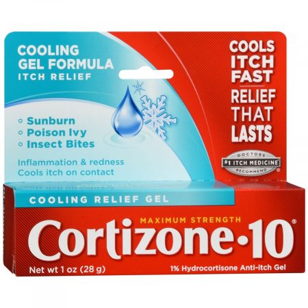 Cortizone-10 Cooling Relief Anti-Itch Gel Maximum Strength - 1 OZ