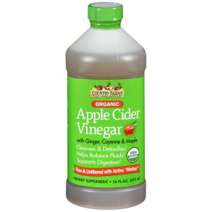 Country Farms Organic Apple Cider Vinegar Dietary Supplement - 16 OZ