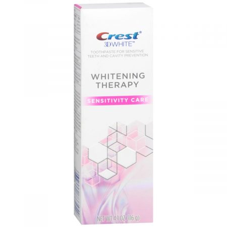 Crest 3D White Whitening Therapy Toothpaste Sensitivity Care - 4.1 OZ